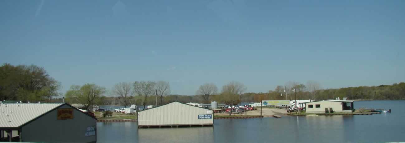Lake Palestine Resort in East Texas, off Highway 155 just south of Coffee City