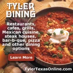 Tyler restaurants and dining options ... click to learn more